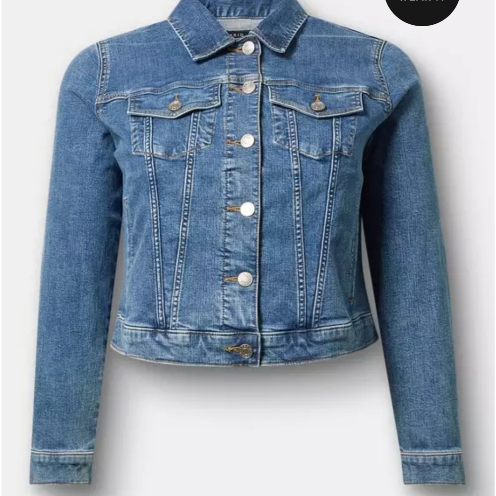 Torrid Blue Jean Jacket - Picture 3 of 3